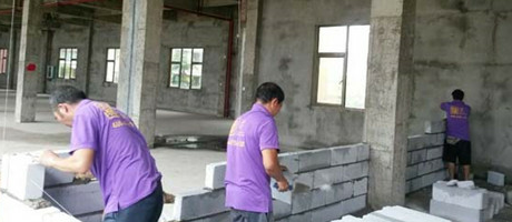 燦源裝飾與韻達(dá)合作成功，我們開工了