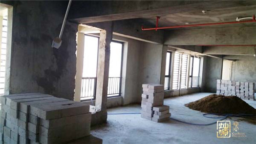 南寧辦公室裝修-施工現(xiàn)場