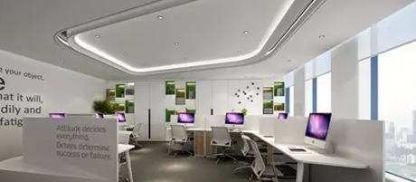 簡約新中式辦公室裝修，塑造精美的裝修感