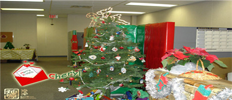 圣誕節(jié)就應(yīng)該這樣裝飾辦公室，燦源裝飾邀你一起來狂歡