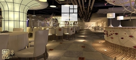 驚艷色調(diào)的餐廳設(shè)計，讓你不由自主的進來