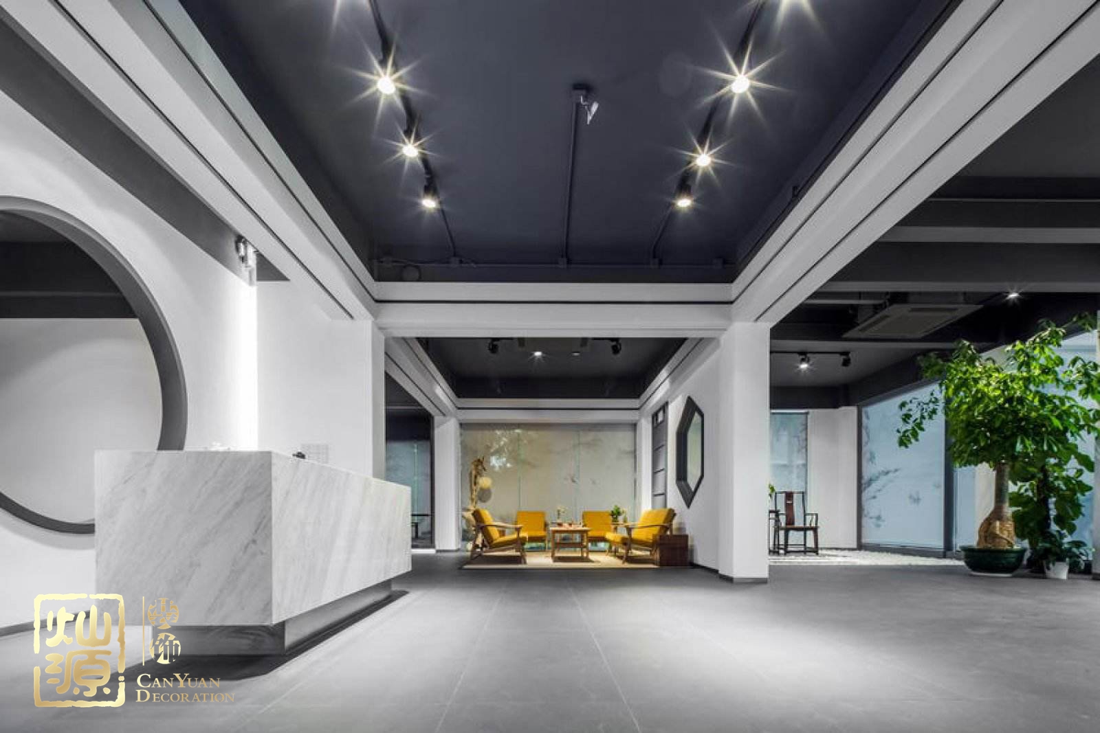 南寧寫(xiě)字樓設(shè)計(jì)實(shí)景圖