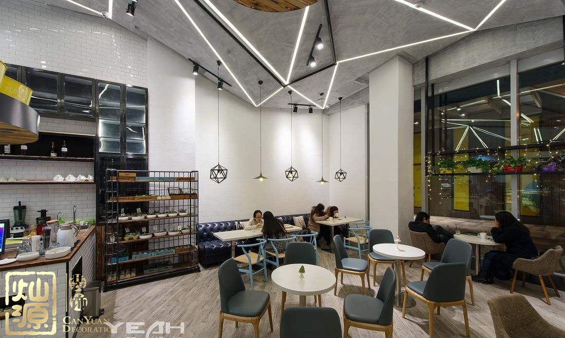 甜品店裝修設計圖 甜品店裝修設計圖