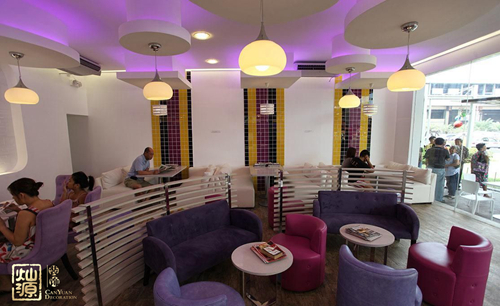 甜品店裝修效果圖