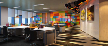 辦公室裝修設計體現(xiàn)檔次應注意的4個因素