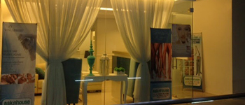 燦源裝飾按需設計理念實現(xiàn)40平小型美容店功能超大化