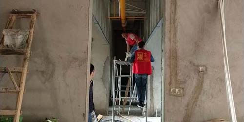 晉級(jí)托管南寧培訓(xùn)學(xué)校裝修施工現(xiàn)場(chǎng)