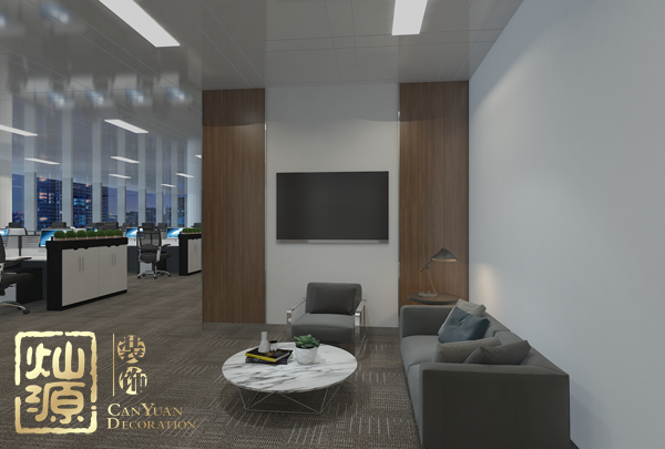 南寧五象新區(qū)會計公司辦公室格局 按需設計實現效率最大化