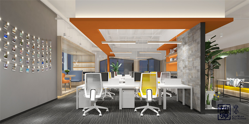 辦公工位沒創(chuàng)意還不好看？ 吐血整理南寧辦公室裝修辦公區(qū)域效果圖案例鑒賞（三）！