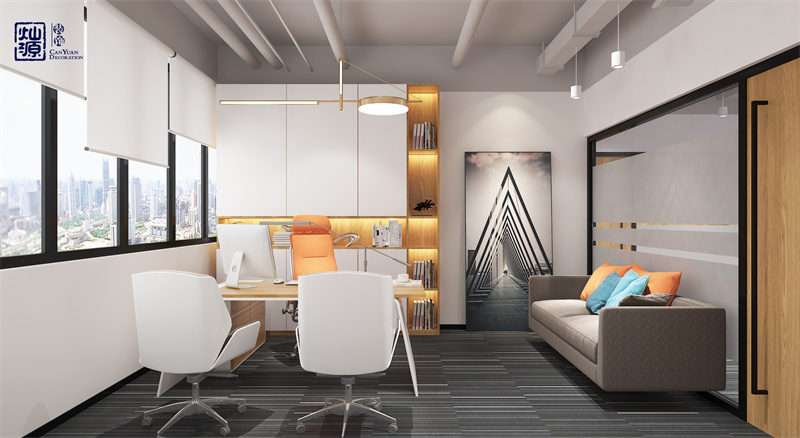 600平裝出900平效果！小平米辦公空間裝修細節(jié)！你值得擁有！