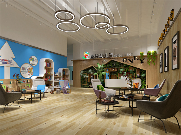 南寧幼兒園室內(nèi)設(shè)計效果圖&mdash;燦源裝飾