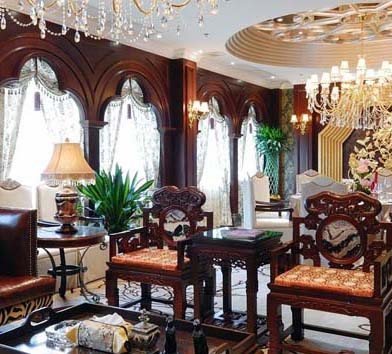 大小姐私人會所中餐廳裝修施工案例--燦源裝飾 大小姐私人會所中餐廳裝修施工案例--燦源裝飾