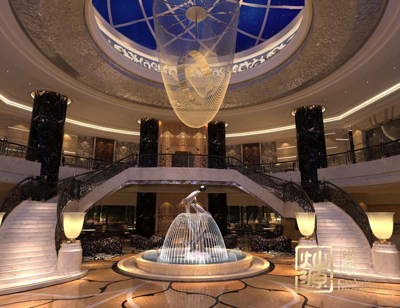 “1對1設(shè)計(jì)，打造專屬形象氛圍感”——日照盛世泰華主題酒店設(shè)計(jì)裝修案例-燦源裝飾