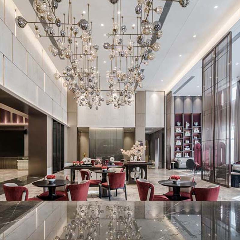 “綜合展示與銷售功能，用精致彰顯品牌實力！”——金科博翠山南寧售樓部設計裝修案例—燦源裝飾