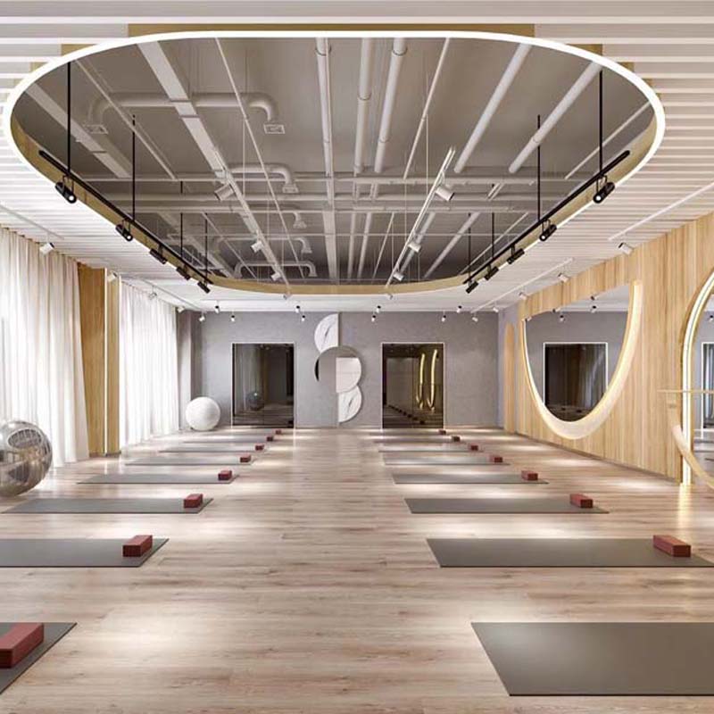 未來品質(zhì)感560平健身房設(shè)計效果圖案例賞析 未來品質(zhì)感560平健身房設(shè)計效果圖案例賞析