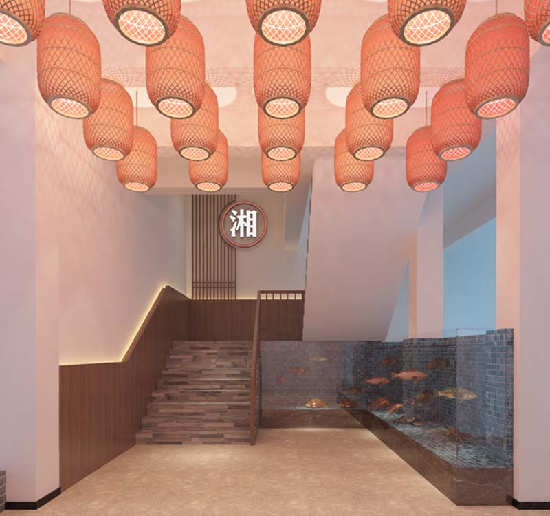 西湘記餐廳設(shè)計裝修案例-燦源裝飾 西湘記餐廳設(shè)計裝修案例-燦源裝飾