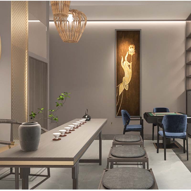 “多功能娛樂化,雅致又不失趣味性”—Loft格局南寧中式茶館設(shè)計(jì)裝修案例 “多功能娛樂化,雅致又不失趣味性”—Loft格局南寧中式茶館設(shè)計(jì)裝修案例