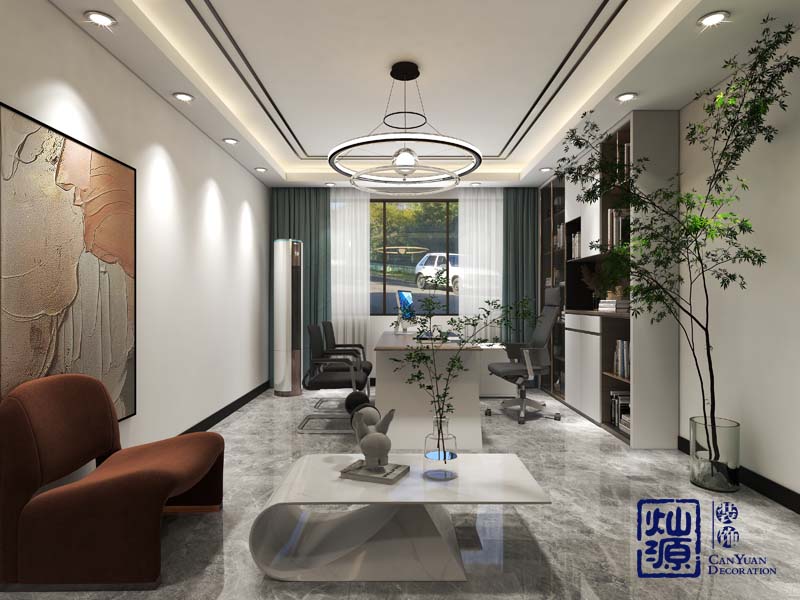 loft辦公室設(shè)計(jì)裝修效果圖之經(jīng)理室&mdash;燦源裝飾