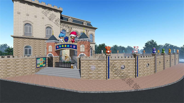 南寧幼兒園設(shè)計(jì)效果圖&mdash;燦源裝飾
