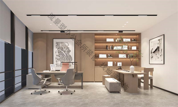 辦公會所設計裝修效果圖&mdash;燦源裝飾
