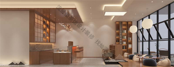 茶館設(shè)計(jì)裝修效果圖&mdash;燦源裝飾