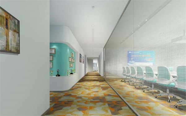 辦公室設(shè)計裝修效果圖&mdash;燦源裝飾