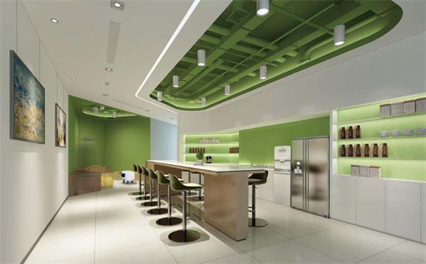 辦公室設(shè)計裝修效果圖&mdash;燦源裝飾