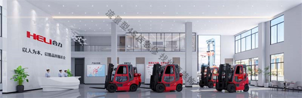 廣西合力叉車(chē)4s店裝修效果圖&mdash;燦源裝飾